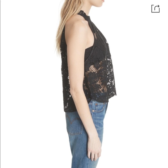 Free People Sweet Meadow Dreams Lace Top - Picture 4 of 8